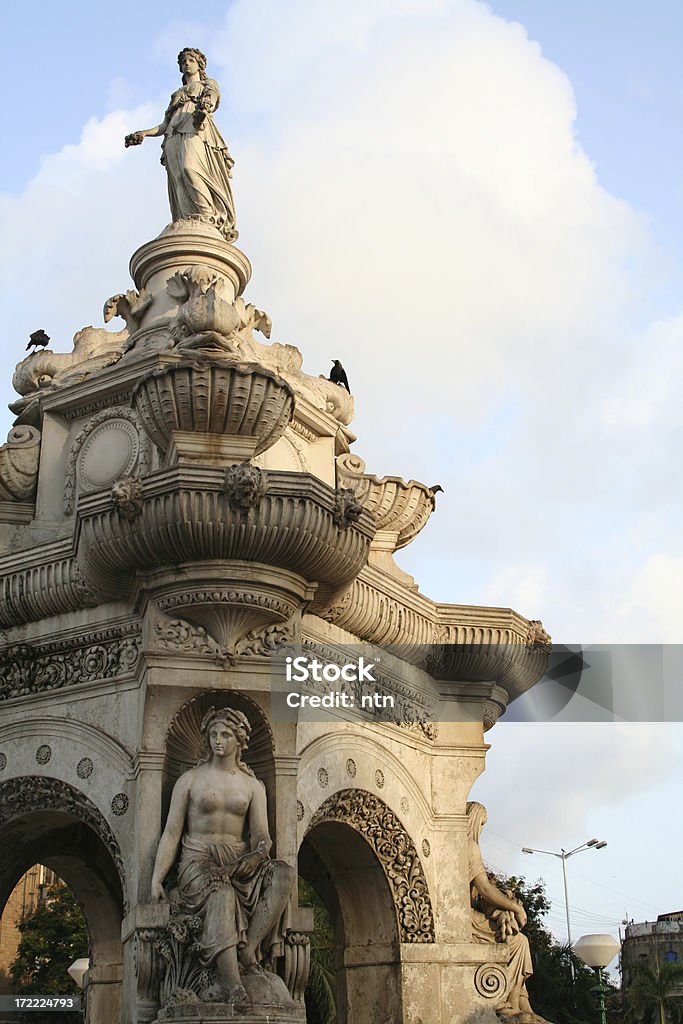 Flora Fountain, Mumbai - Foto stock royalty-free di Arco - Architettura