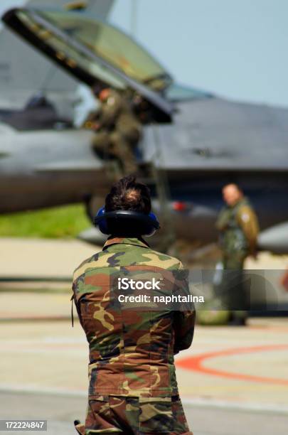 Military Airport Stock Photo - Download Image Now - Adult, Adults Only, Airport