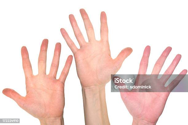 Pick Me Stock Photo - Download Image Now - White Background, Cheering, Waving - Gesture
