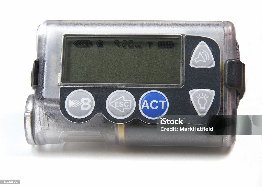 Bomba de insulina - Foto de stock de Artículo médico libre de derechos