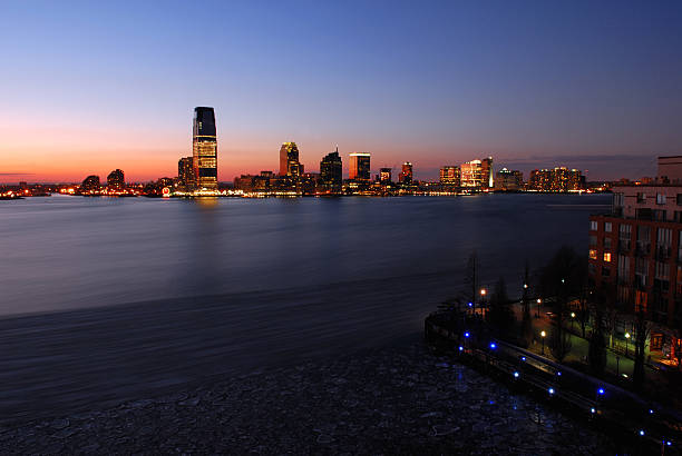 istock Jersey City Skyline at Dusk 172225297