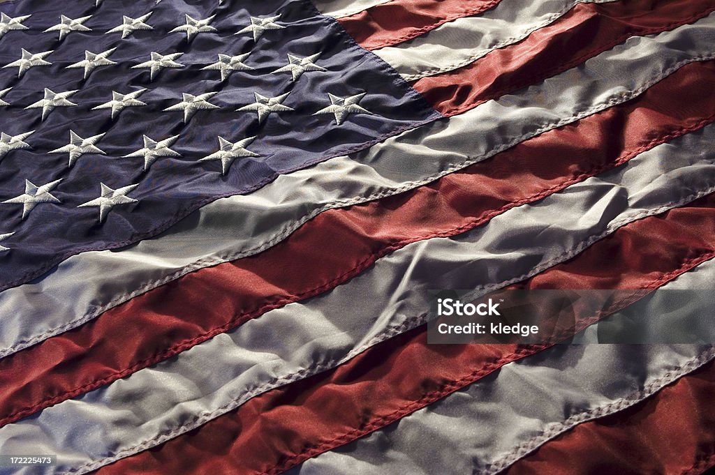 US-Flagge - Lizenzfrei 4. Juli Stock-Foto