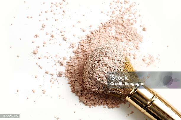 Face Powder Stock Photo - Download Image Now - Make-Up Brush, Face Powder, Make-Up