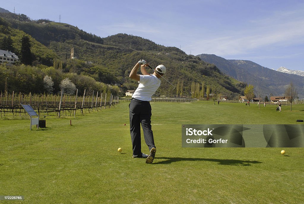 Фото поля для гольфа - Стоковые фото Golf Swing роялти-фри