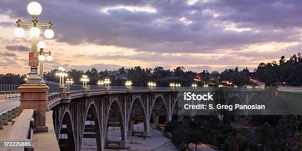 Most Na Zachód Słońca - zdjęcia stockowe i więcej obrazów Pasadena - Stan Kalifornia - Pasadena - Stan Kalifornia, Los Angeles, Stan Kalifornia