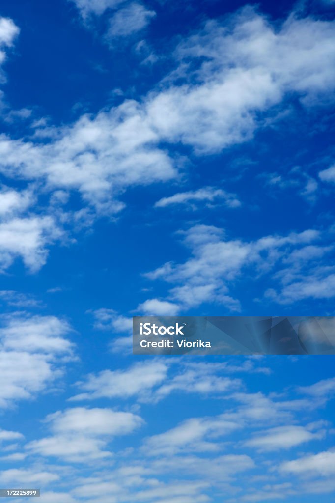 Fundo de Nuvens em um céu azul - Royalty-free Ao Ar Livre Foto de stock