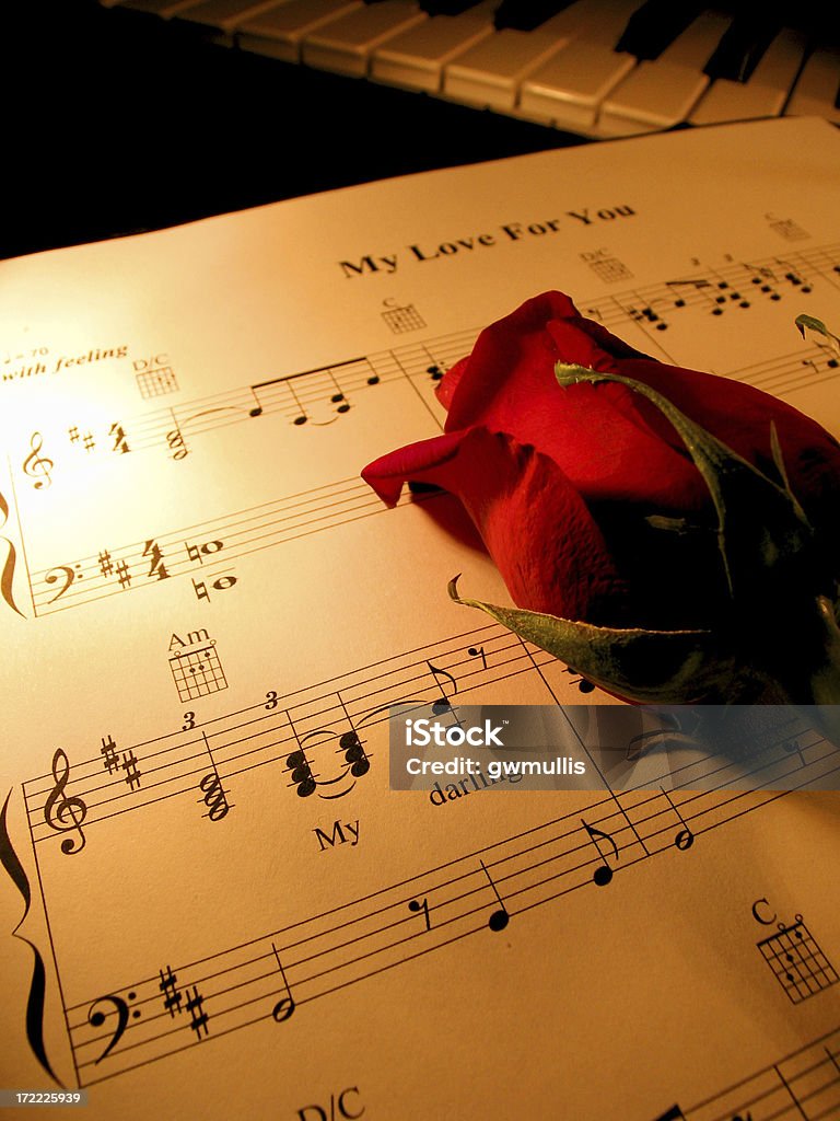 Música e Romantismo 2 - Foto de stock de Acorde royalty-free