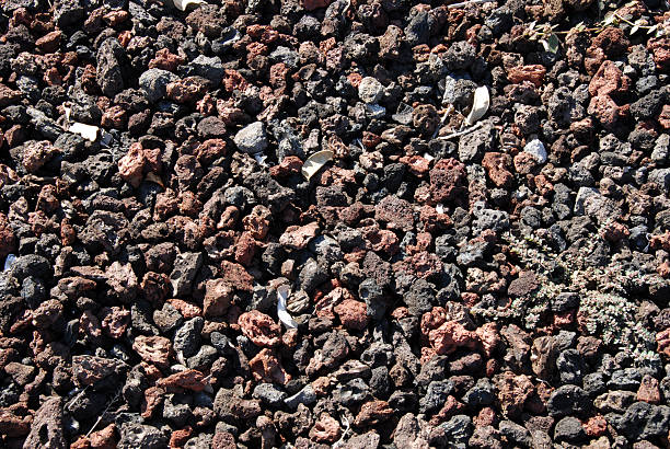 Lava Rocks Background - Small stock photo