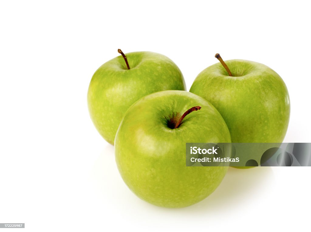 Três maçãs - Foto de stock de Alimentação Saudável royalty-free