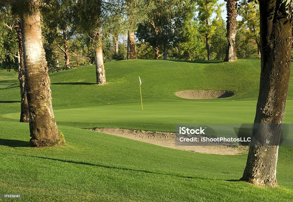 Campo da Golf del Resort - Foto stock royalty-free di Campo da golf