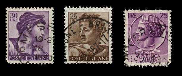 istock Vintage Stamps Italy 06 172226295