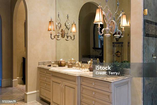 Sink Vanity Stock Photo - Download Image Now - Bathroom, Vanity, Lighting Equipment