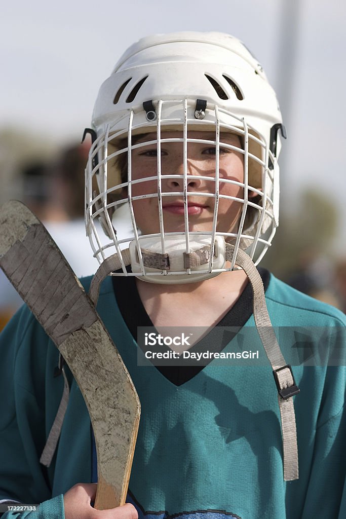 Enfants de Hockey - Photo de Automne libre de droits