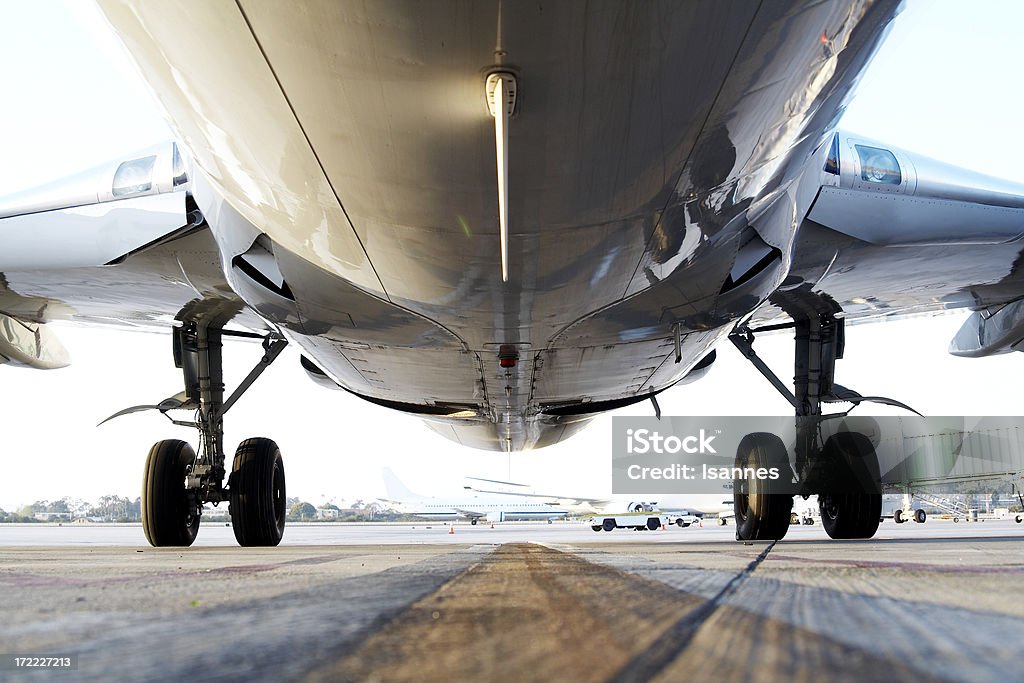 jet de vientre - Foto de stock de Aeropuerto libre de derechos