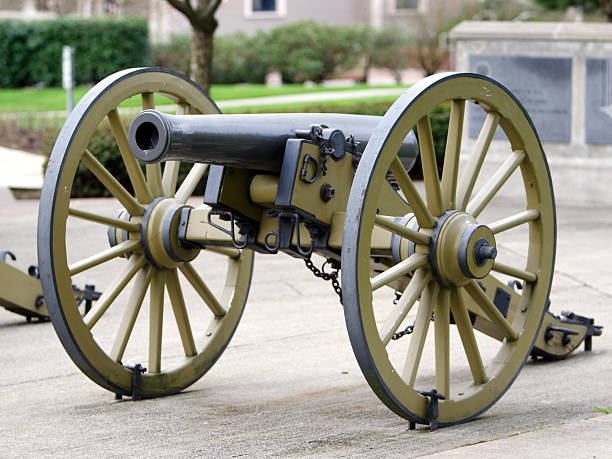 Antique Artillery stock photo