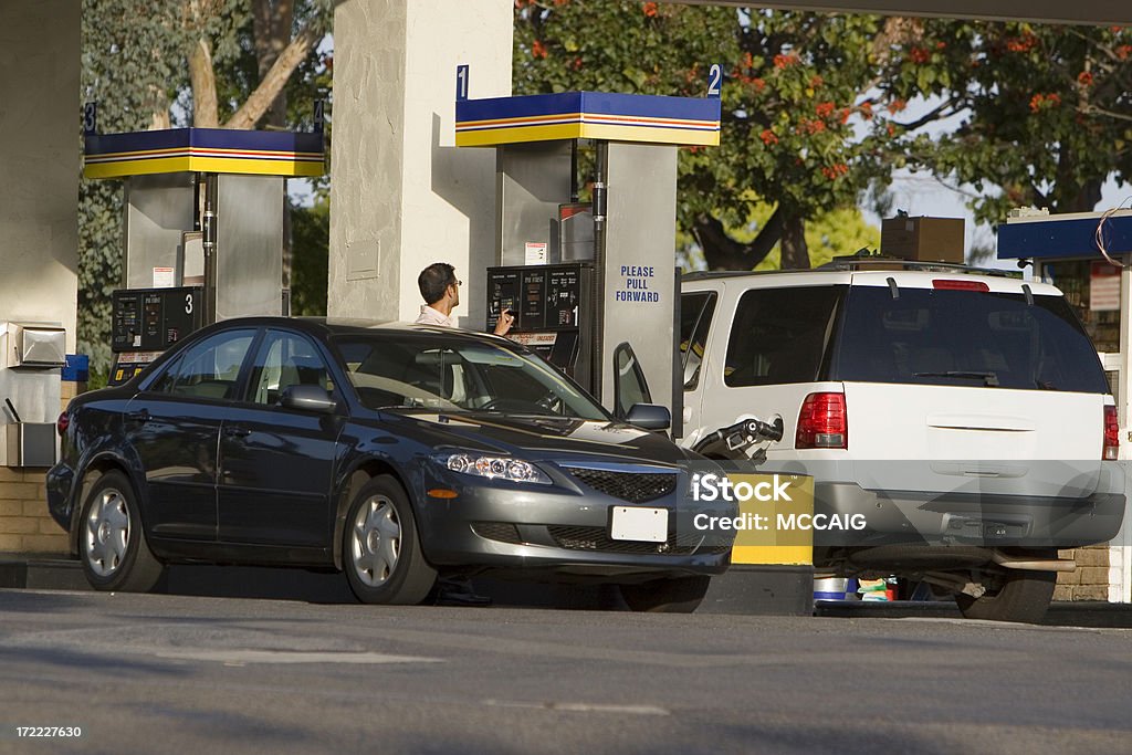 Estación de Gas - Foto de stock de Bomba de combustible libre de derechos