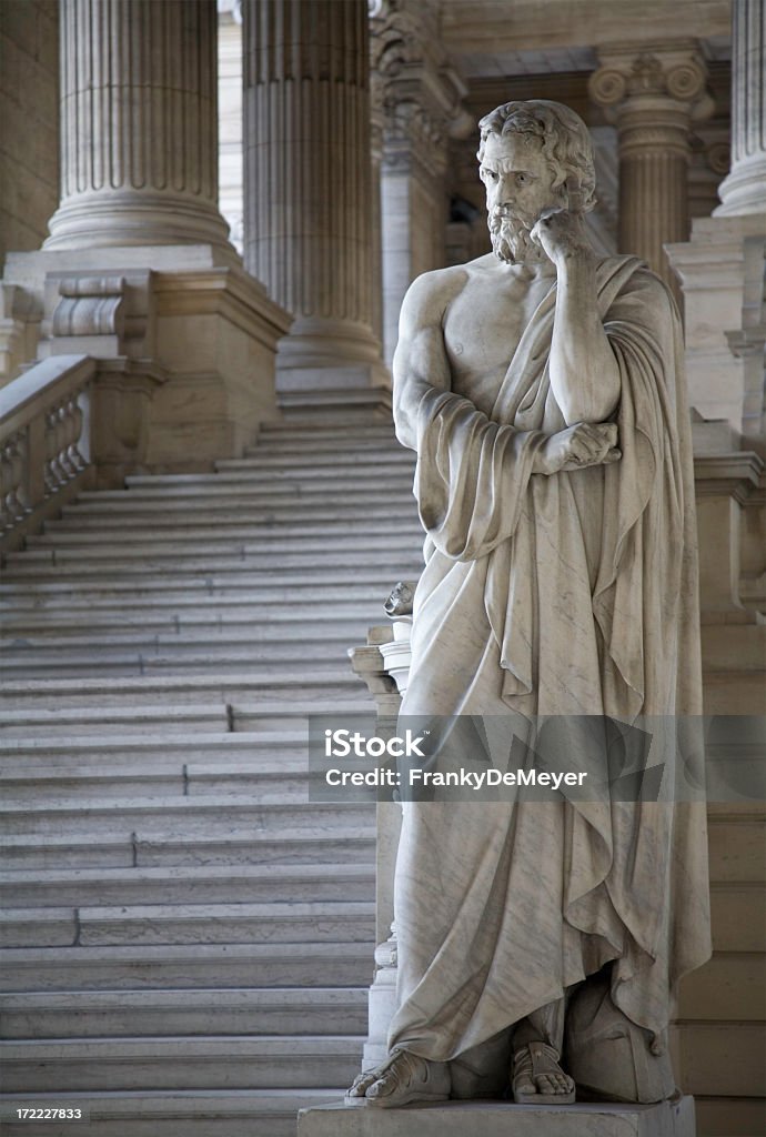 Eingangshalle von Brüssel Courthouse - Lizenzfrei Betrachtung Stock-Foto