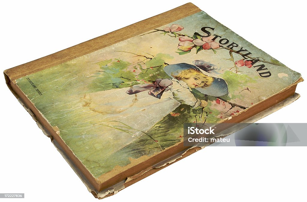 Antike Kinder Story Book - Lizenzfrei Altertümlich Stock-Foto