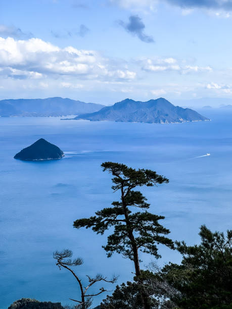 istock Japanese Island Panorama, Hiroshima - Miyajima 1722281964