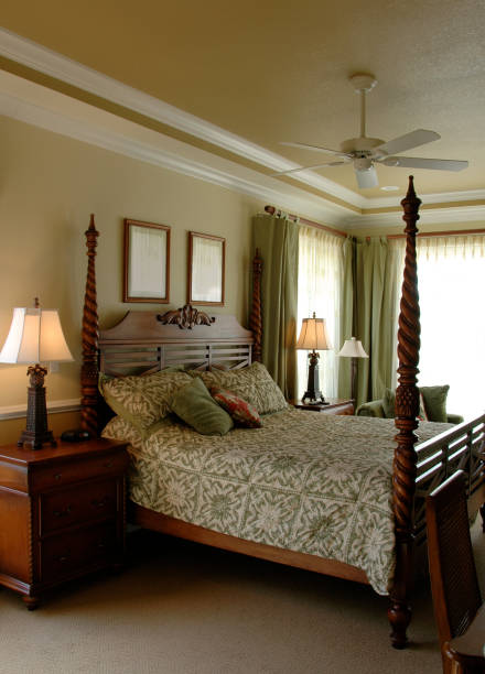 istock Bedroom with Four Poster Bed 172228202
