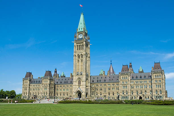 parlamento canadiano - parliament hill imagens e fotografias de stock