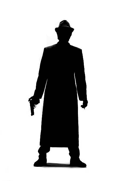istock Gangster Silhouette 172228386