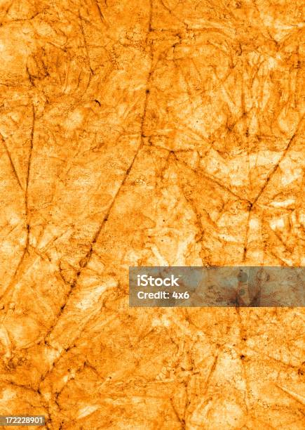 Orange Texture Paper Stock Photo - Download Image Now - Abstract, Backgrounds, Color Image