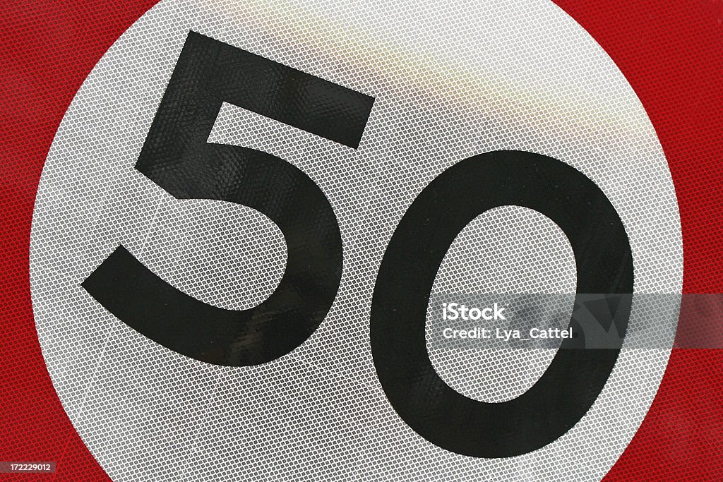 Die Nummer/- 50! #1 - Lizenzfrei Alterungsprozess Stock-Foto