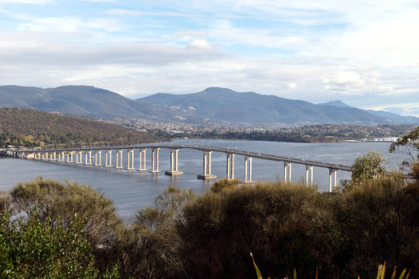 istock Tasman bridge, Hobart, Tasmania 1722290166