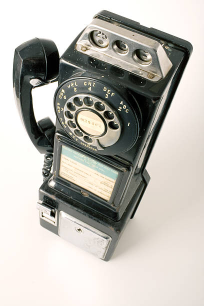 istock Vintage Rotary Pay Phone 172229059