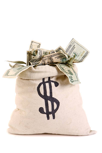 Bag full of Money Bag full of Money. money bag stock pictures, royalty-free photos & images