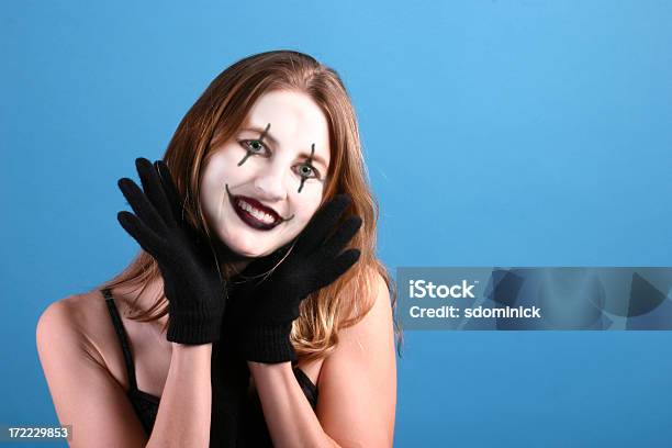 Artista De Mímica Foto de stock y más banco de imágenes de Halloween - Halloween, Humor, Actor