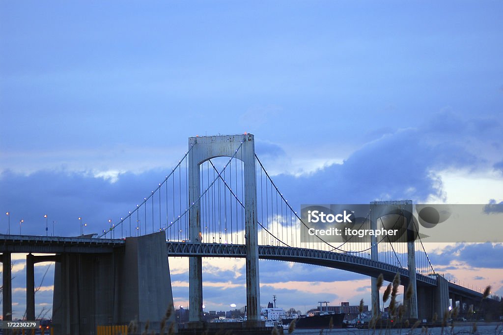 Throgs Neck Bridge - Lizenzfrei Throgs Neck Bridge Stock-Foto