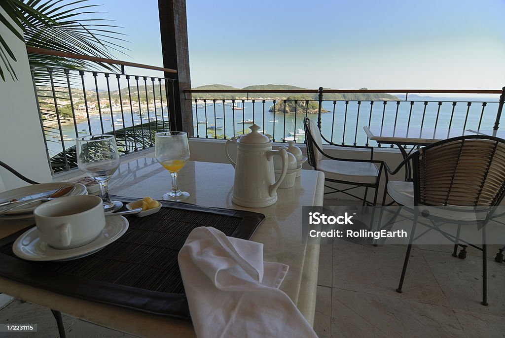 Holiday de desayuno - Foto de stock de Balcón libre de derechos