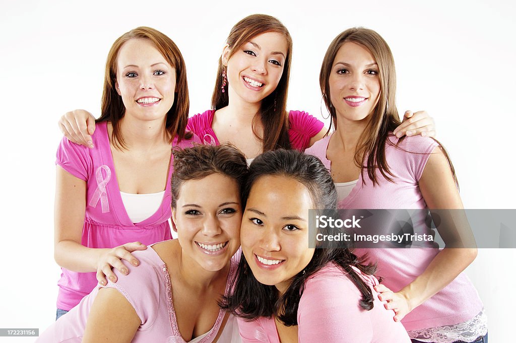 Sensibilização para o cancro da mama - Royalty-free Sensibilização para o cancro da mama Foto de stock
