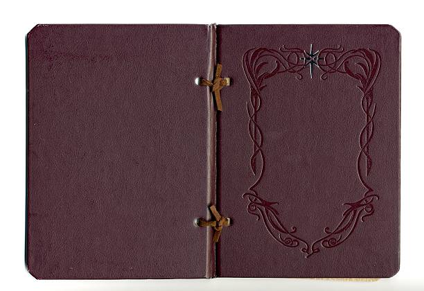 저널 - note pad leather diary book 뉴스 사진 이미지