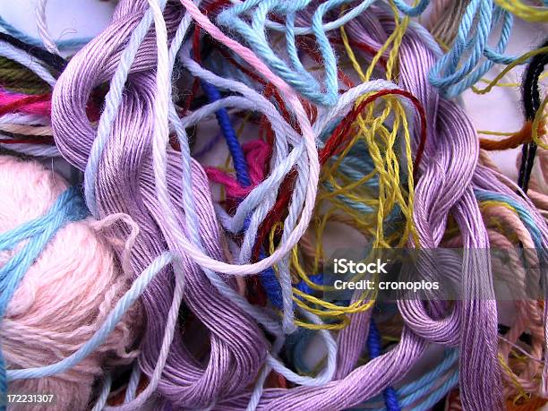 Wires Stock Photo - Download Image Now - Art And Craft, Blue, Chaos