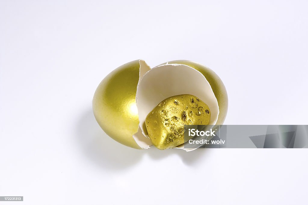 El interior del golden egg#2. - Foto de stock de Raro libre de derechos