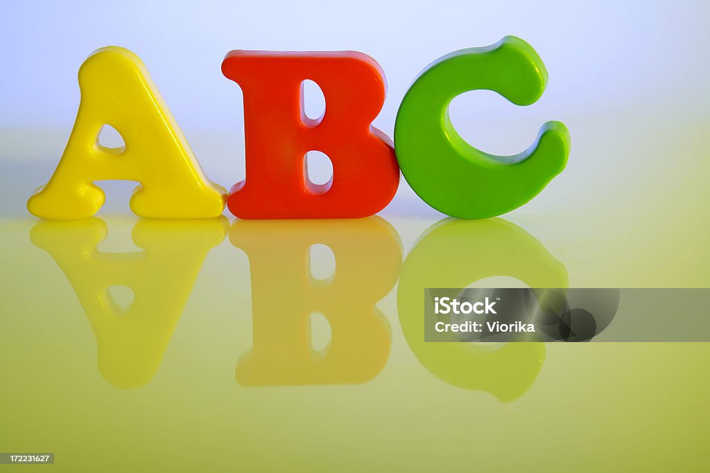 Letras ABC - Royalty-free Alfabeto Foto de stock