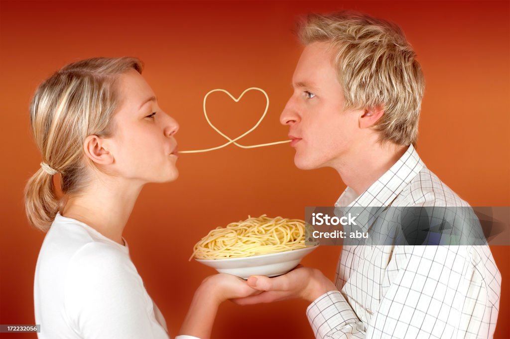 Pasta de amor - Foto de stock de Símbolo en forma de corazón libre de derechos