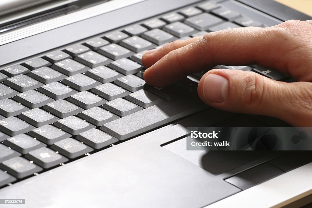 Typing More business shots - check my lightbox. Advice Stock Photo