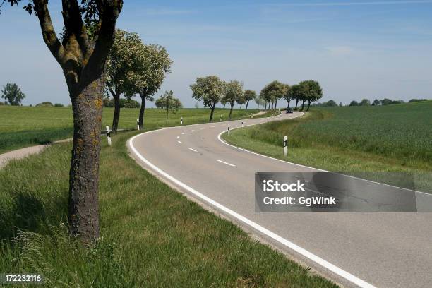 Carretera De Campo Foto de stock y más banco de imágenes de Azul - Azul, Azul real, Banda verde