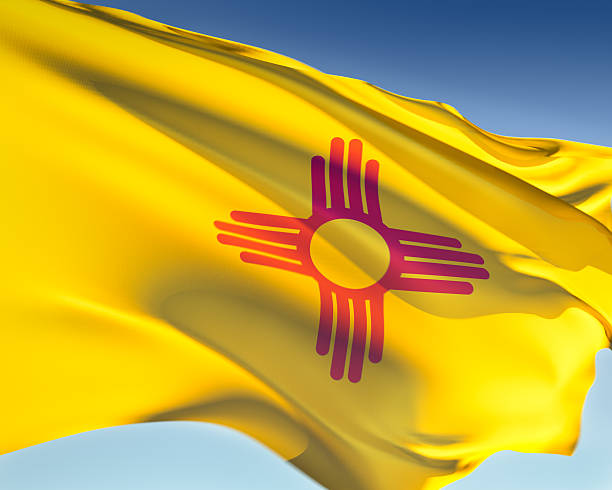 Cтоковое фото Флаг Нью-Мексико