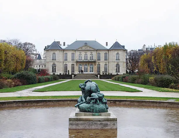 "Rodin Museum House and Gardens, Paris, France"