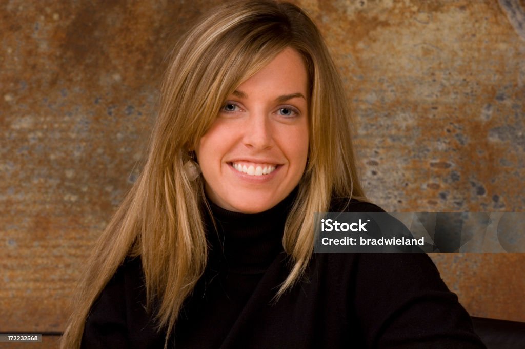 Attraktive und ehrgeizige junge Geschäftsfrau - Lizenzfrei Attraktive Frau Stock-Foto