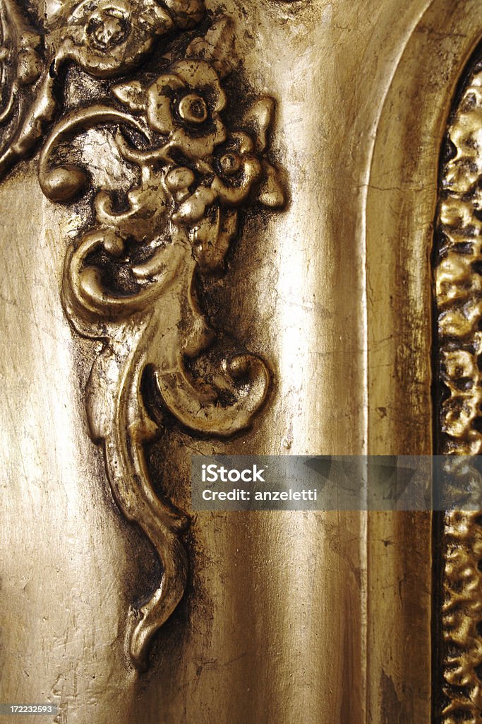 Decoração de Ouro - Royalty-free Dourado - Cores Foto de stock