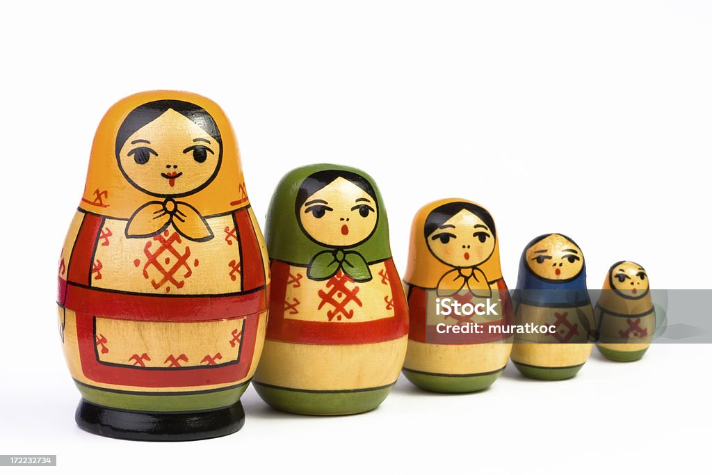Ninhos bonecas russas - Foto de stock de Boneca Russa royalty-free