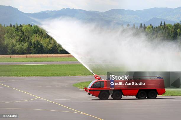 Modern Fire Truck Stock Photo - Download Image Now - Airport, Fire Engine, Activity