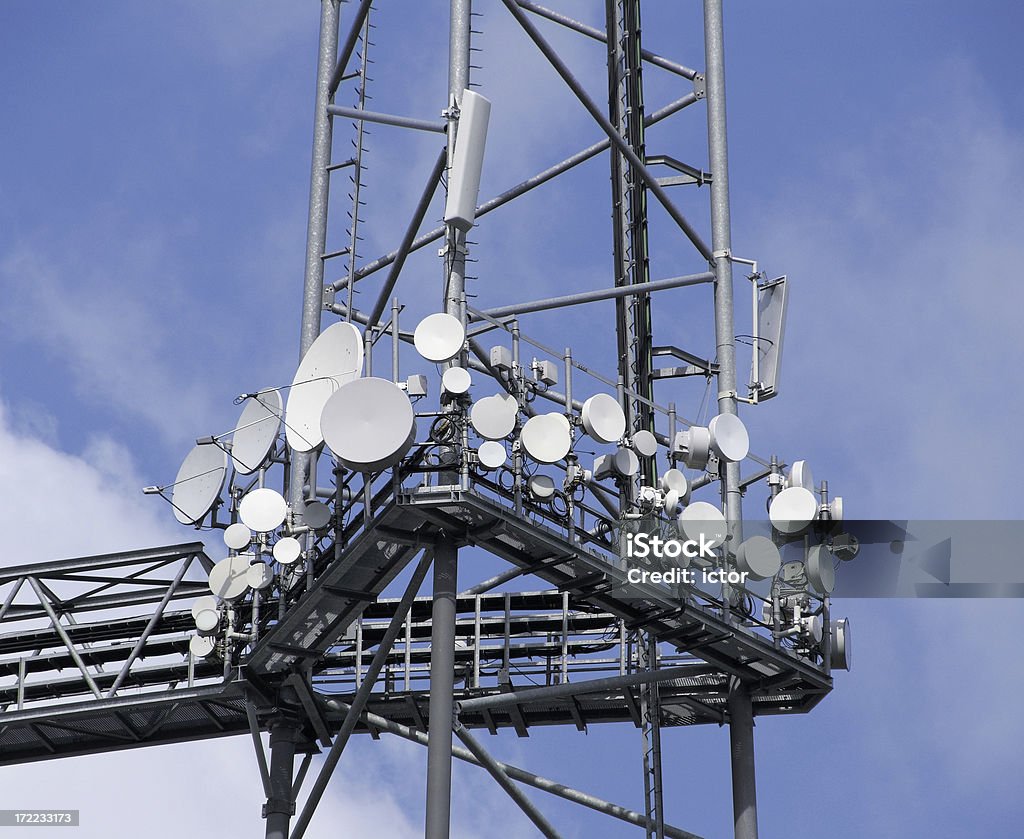 Umts-mast - Lizenzfrei Antenne Stock-Foto