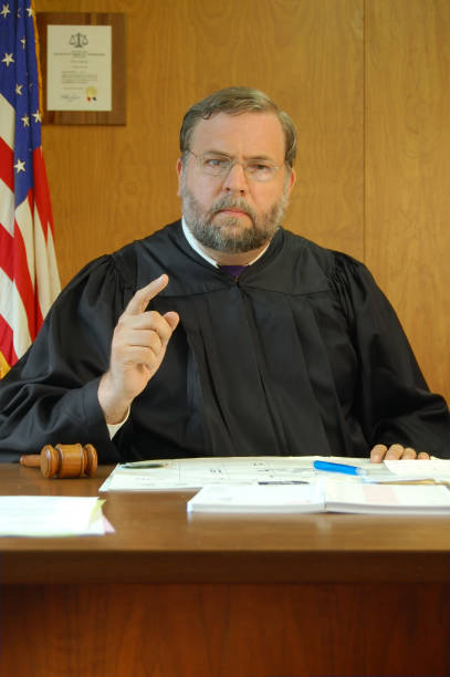 istock Judge Makes Important Legal Point 172233184